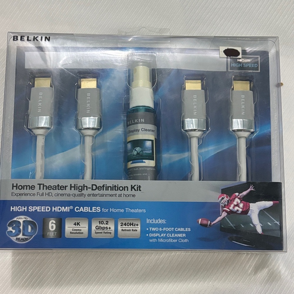Belkin Home Theater High-Definition HDMI CABLES Heavy-Duty